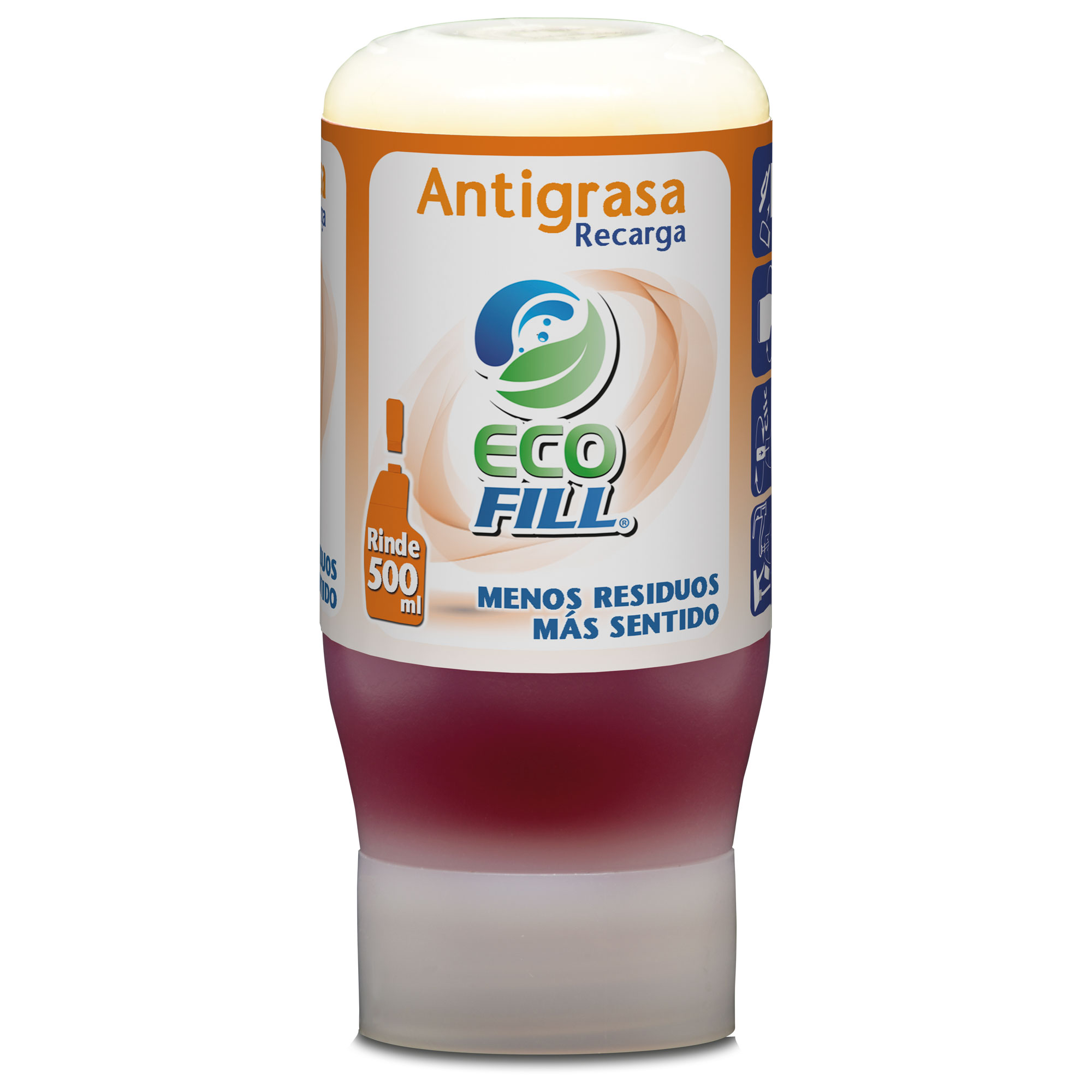 Ecofall Blue Raspberry Antigrasa concentrado | Desengrasante potente cocina