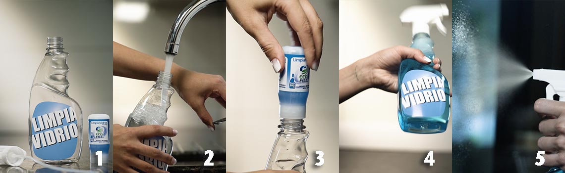 Ecofill Es muy fácil de usar